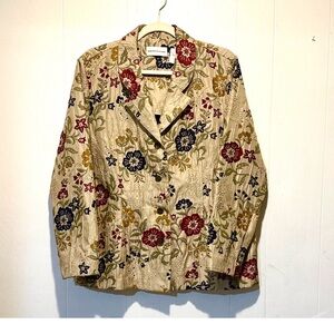 Embroidered blazer size 16 Alfred Dunner